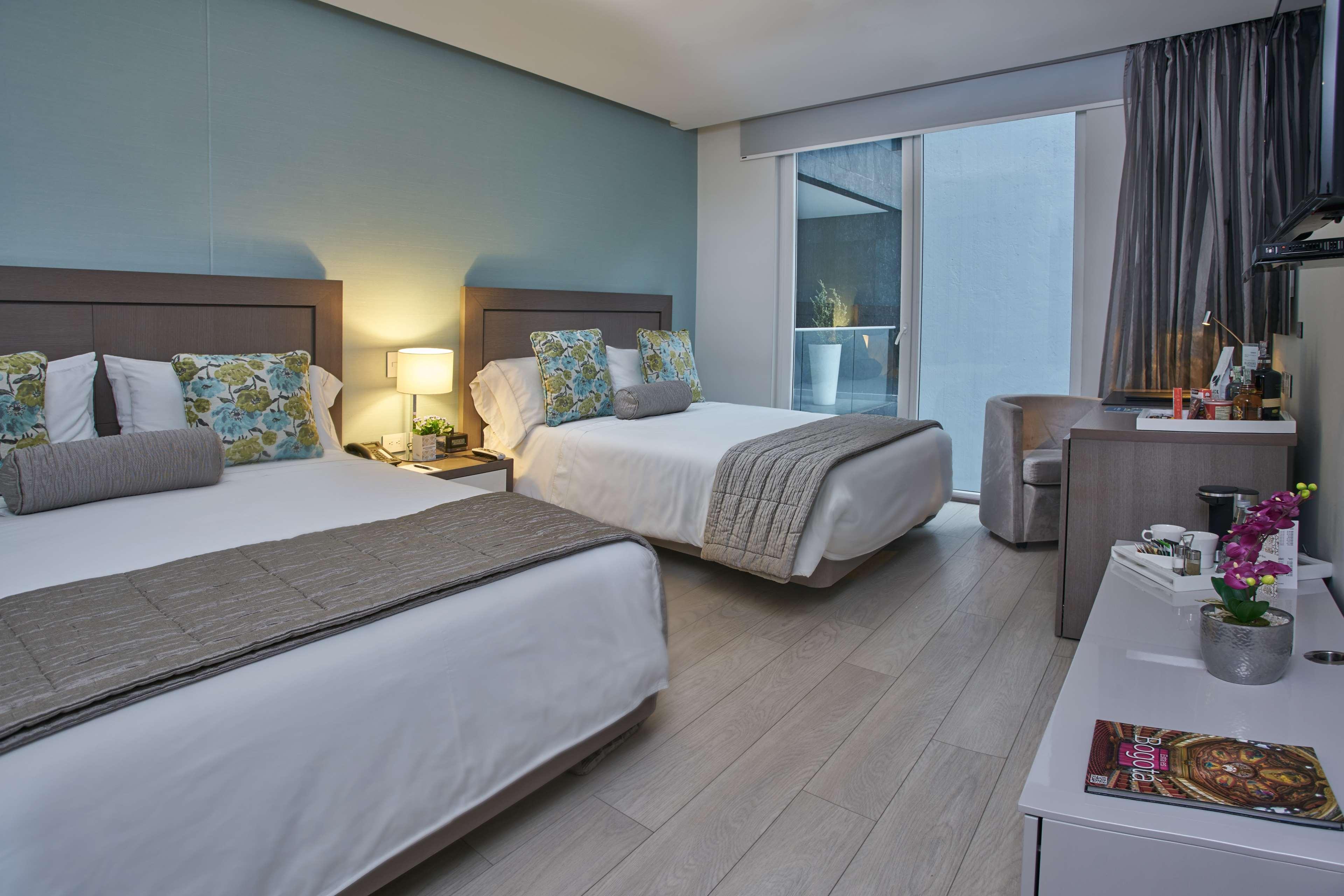 Hotel 100 Luxury Suites By Preferred Bogota Luaran gambar Deluxe Room